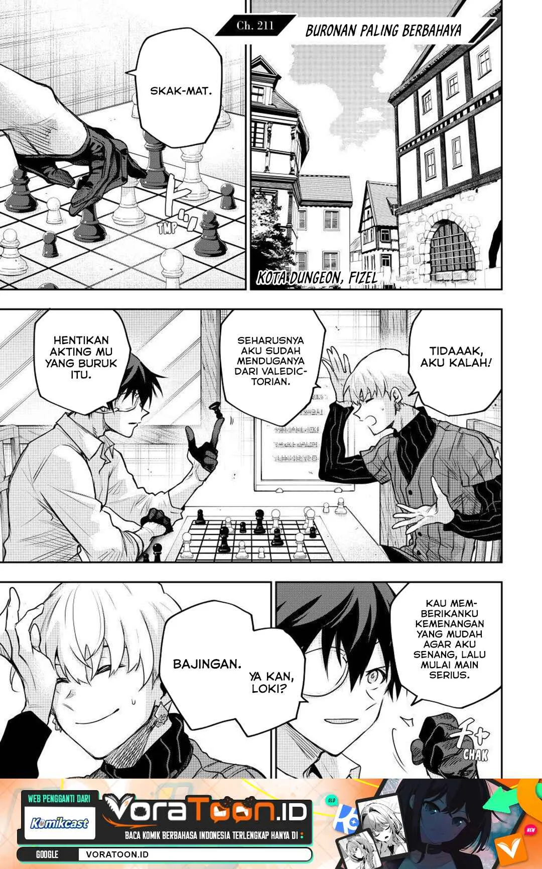 A Court Magician, Who Was Focused On Supportive Magic Because His Allies Were Too Weak, Aims To Become The Strongest After Being Banished bab 211 halaman 3