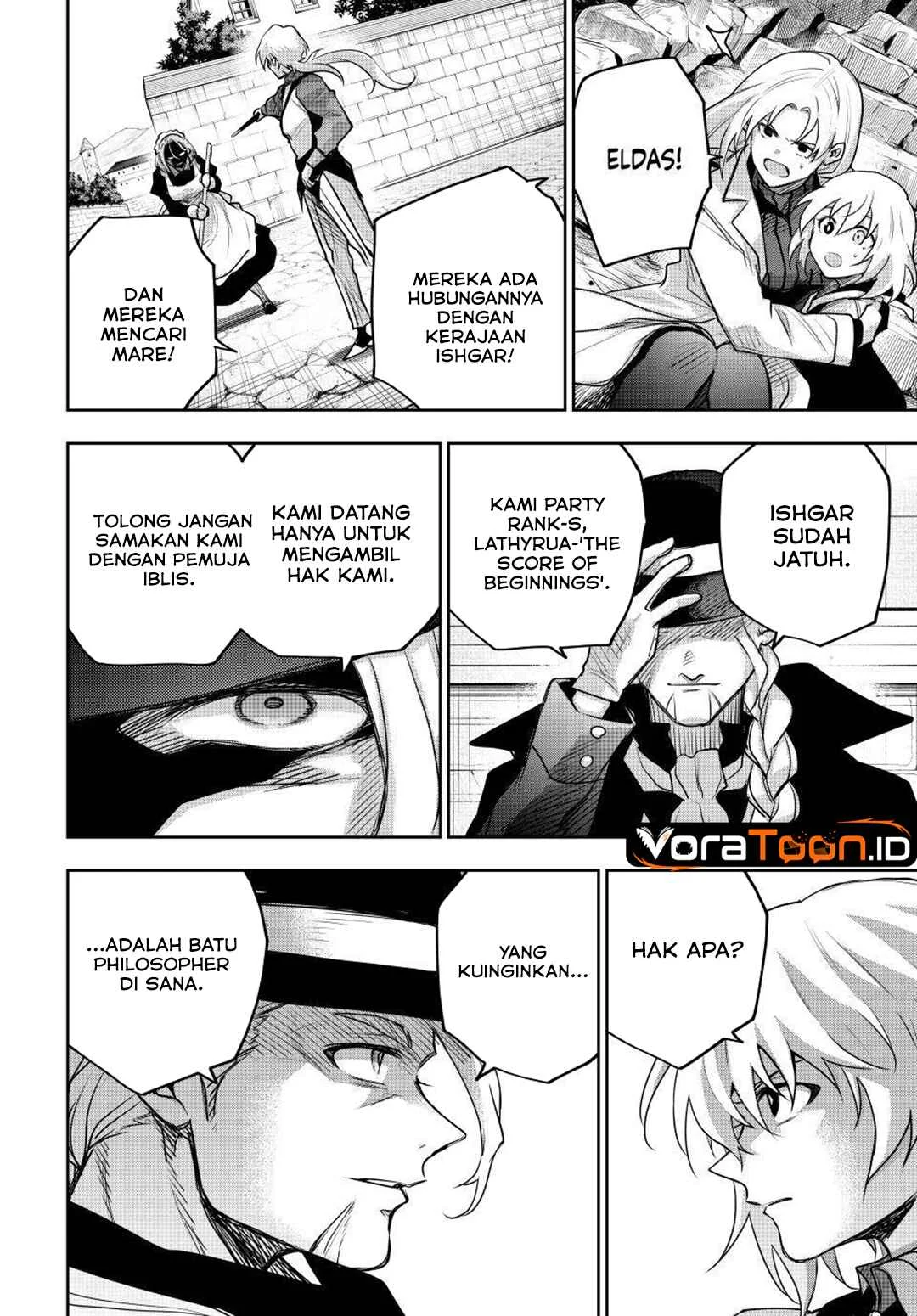 A Court Magician, Who Was Focused On Supportive Magic Because His Allies Were Too Weak, Aims To Become The Strongest After Being Banished bab 210 halaman 12