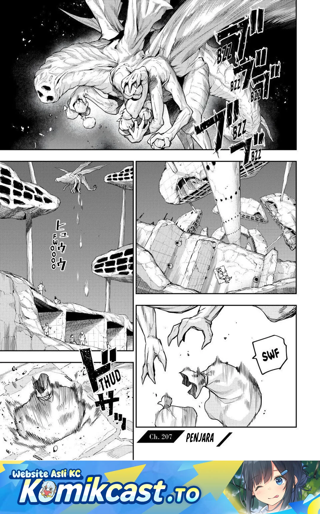 A Court Magician, Who Was Focused On Supportive Magic Because His Allies Were Too Weak, Aims To Become The Strongest After Being Banished bab 207 halaman 3